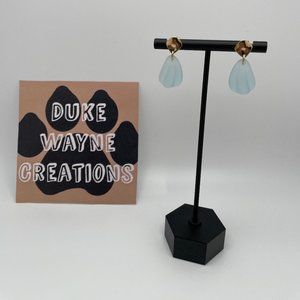 Vintage Sea Glass Earrings